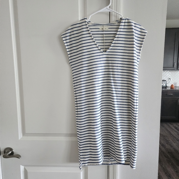 Madewell Striped Vacances Dress - Picture 4 of 7